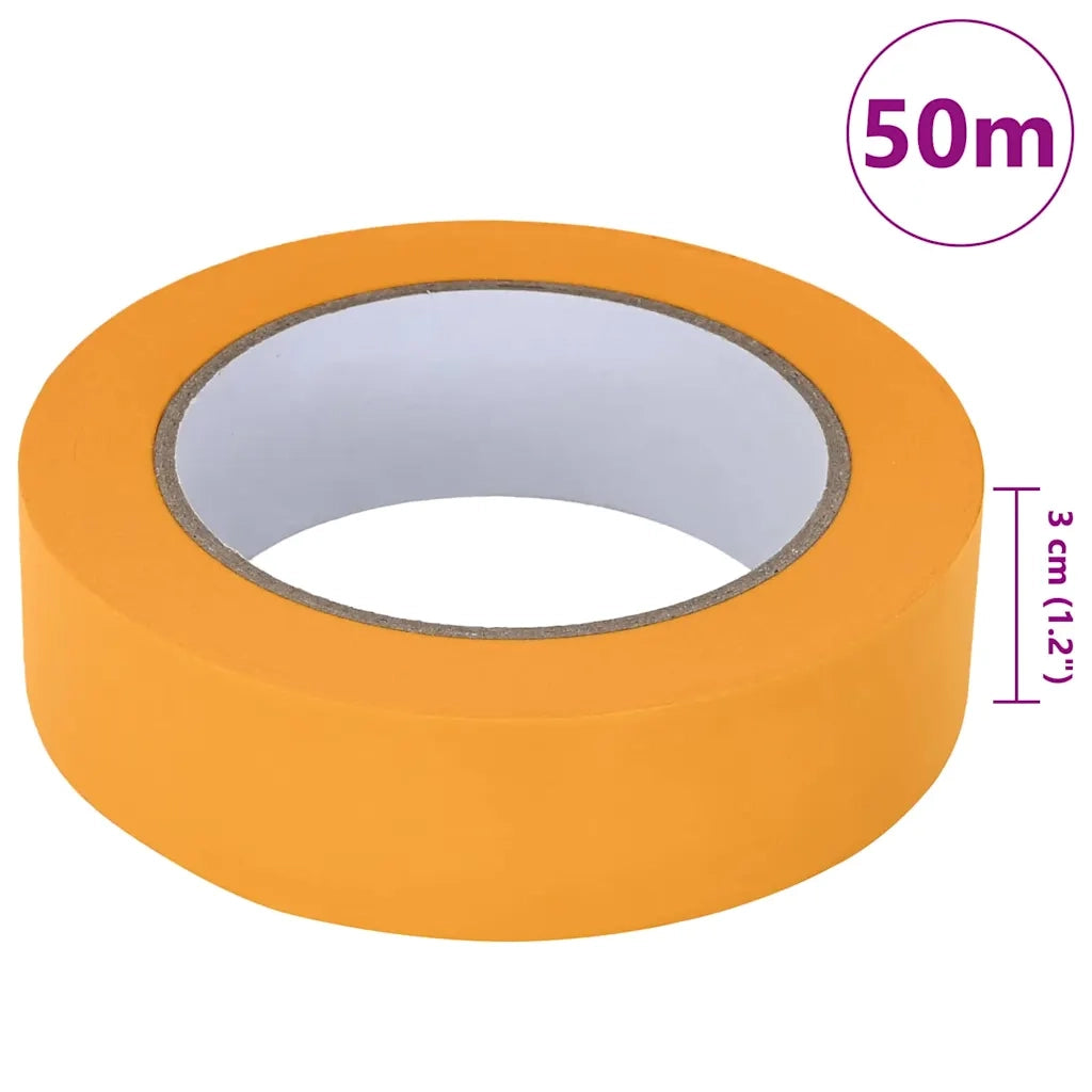 Nastri Adesivi per Pittori 24 pcs Giallo 30mm x 50m Carta 42019641