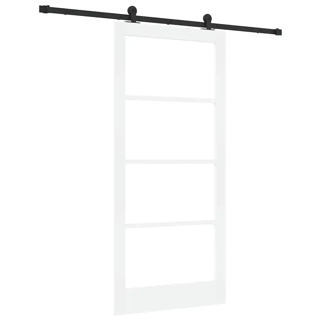 Porta scorrevole ORKDAL Bianco e Nero 93 x 202 cm 3332036