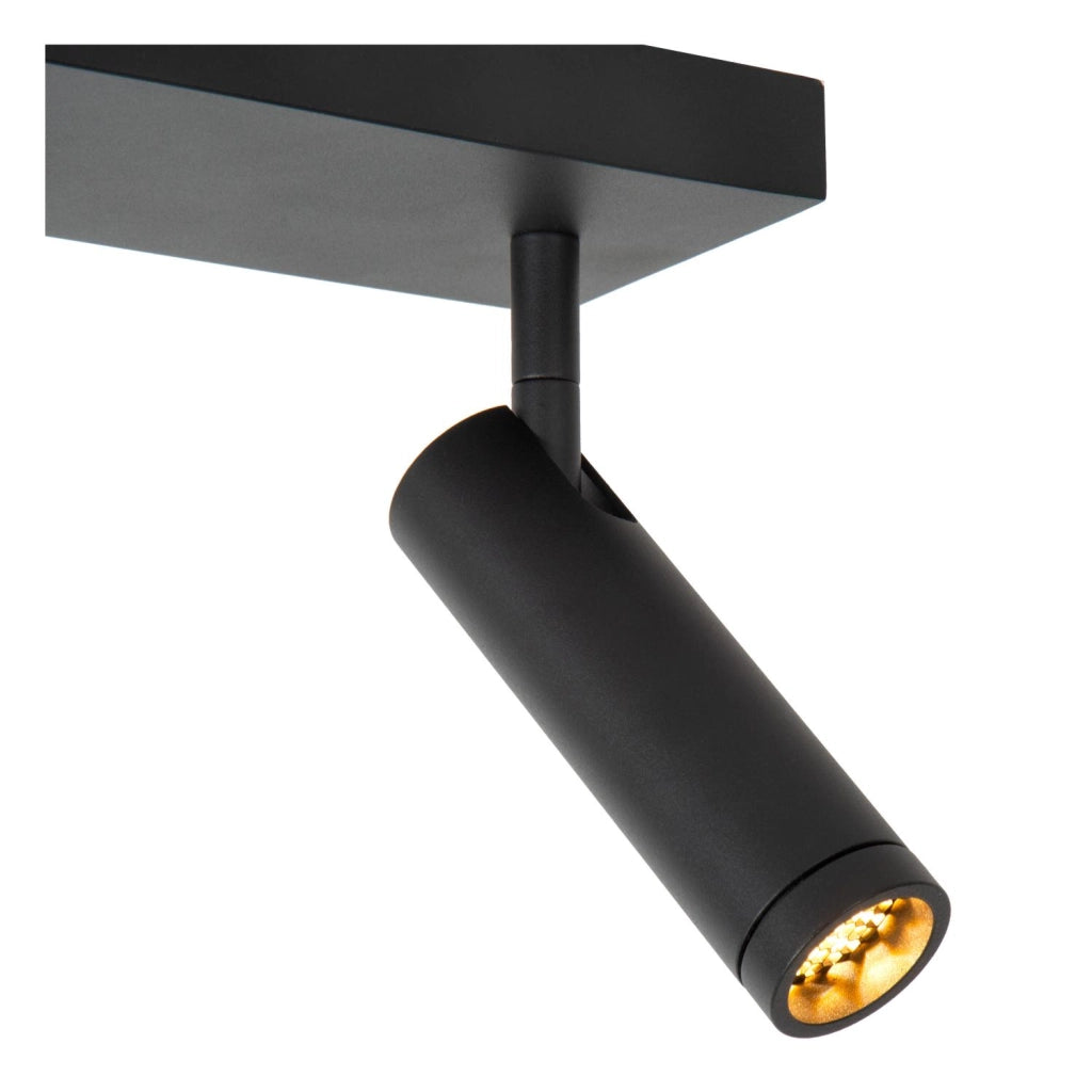 Faretto da soffitto GRADO 2xMR11 nero Lucide