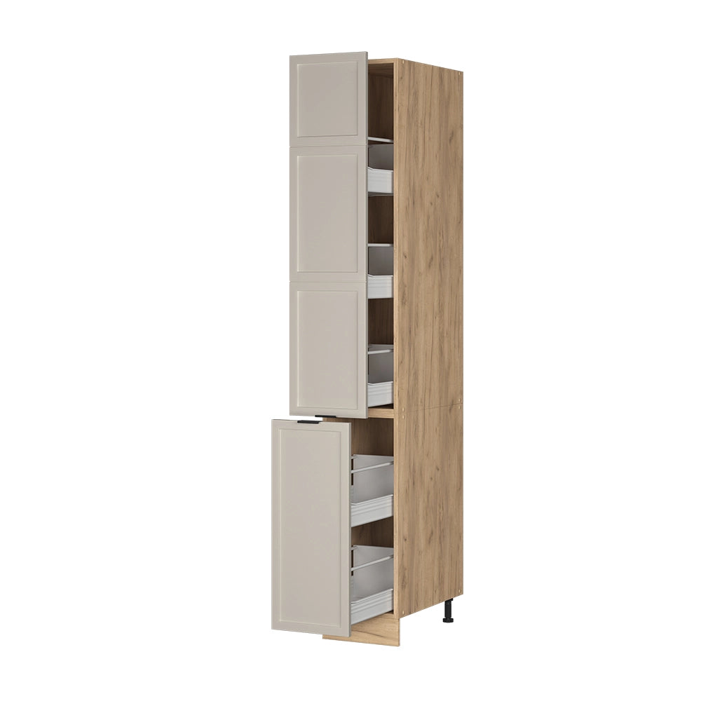 Vicco Mobile da farmacia GrigioBeige 30 cm