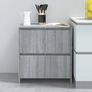 Credenza-Buffet-Armadio da cucina Grigio Sonoma 70x41x75 cm in Truciolato 218050