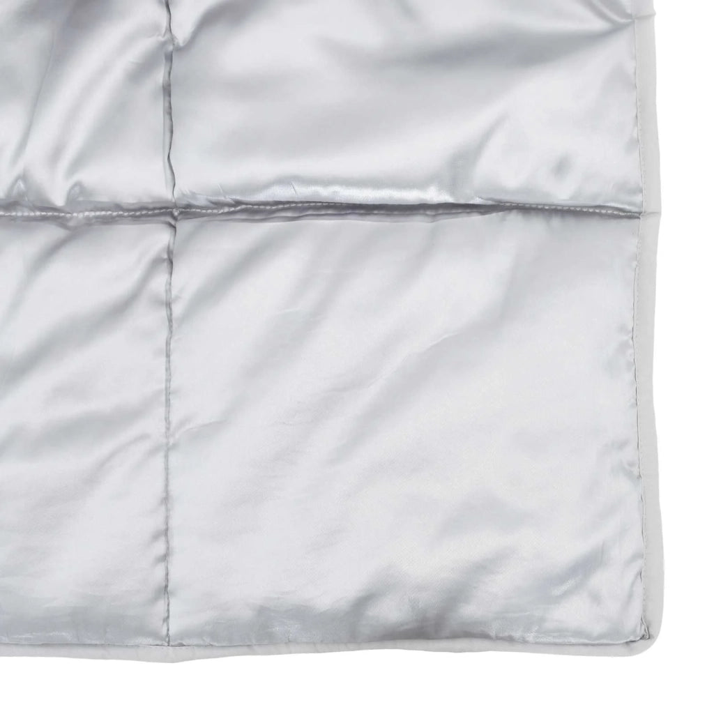 Piumone | Duvet Completo Annuale Argento 240 x 260 cm Satin e Micropile
