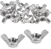 25 Viti a Vela M8 in Acciaio Inox 304 - Viti a Vela con Manovella - Viti a Vela DIN 315 - Viti a Vela in Acciaio Inossidabile - 25 pezzi