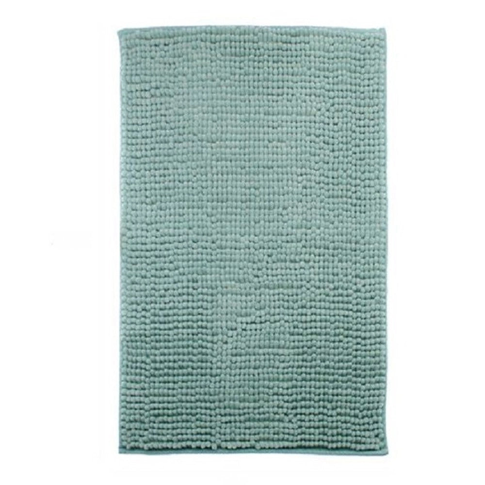 Trade Shop - Tappeto Tappetino Antiscivolo Per Arredo Bagno 45x70 Cm Colore Verde Acqua 79919 -