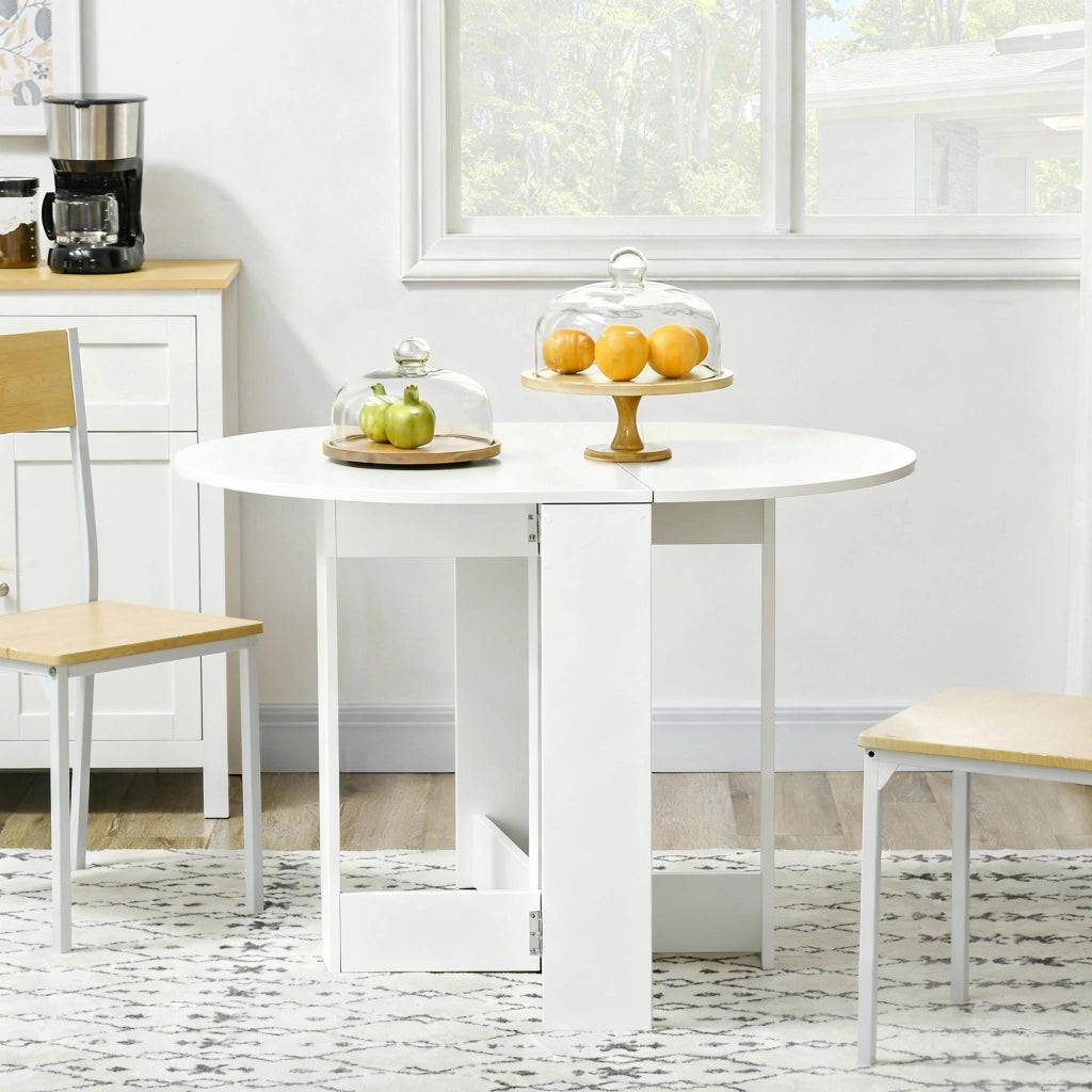 Tavolo pieghevole da pranzo ¨C Xylo ¨C bianco 104x76x73,7 cm 2-4 persone