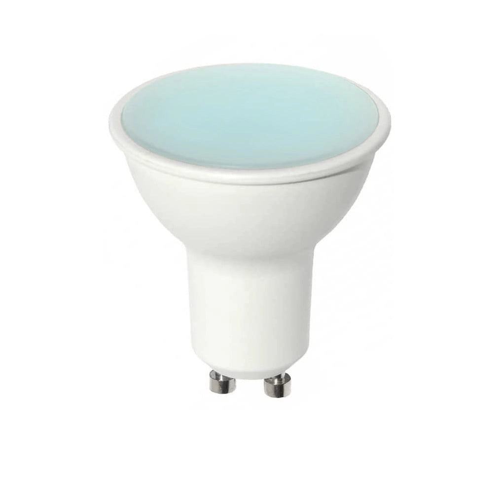 Lampada faretto 8W luce lampadina a led attacco con attacco GU10 da 220V bianca fredda 6500K