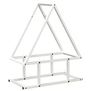 Rastrelliera per Legna da Ardere Bianca 50x25x60 cm CFW6617383