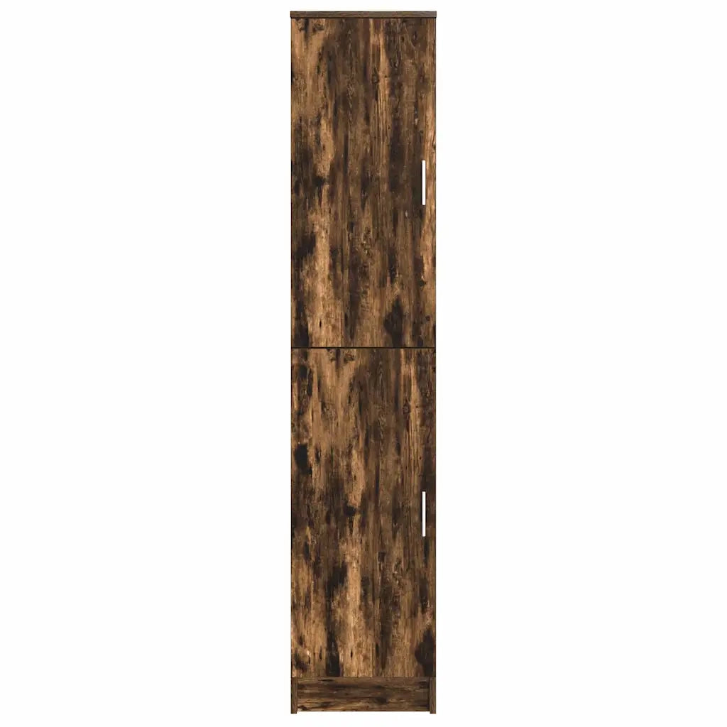 Credenza | Madia | Buffet da pranzo | Armadio da pranzo Rovere fum¨¦ 35 x 39 x 168 cm