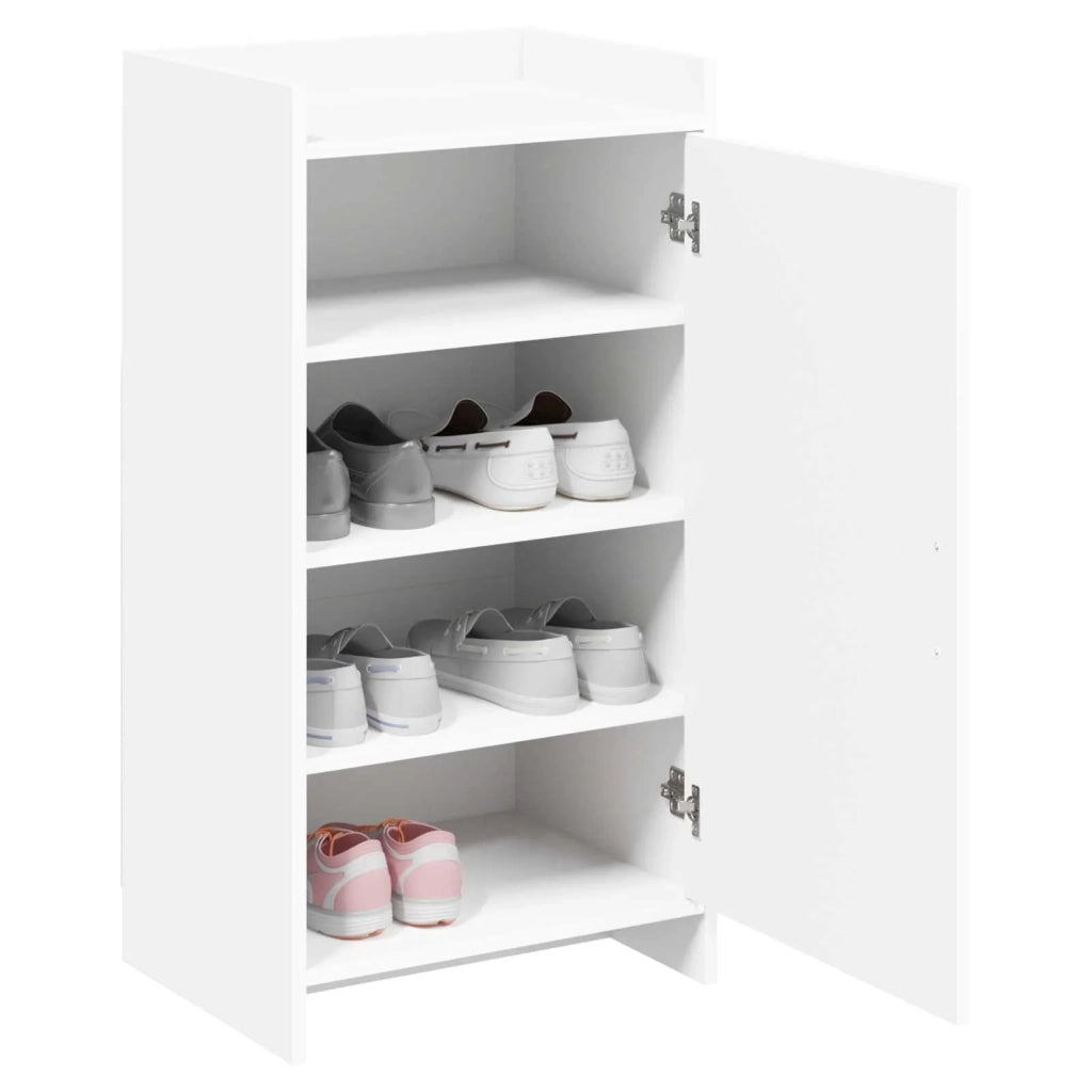 Mobile per scarpe Bianco 48 x 36 x 92 cm Legno ingegnerizzato 8011331