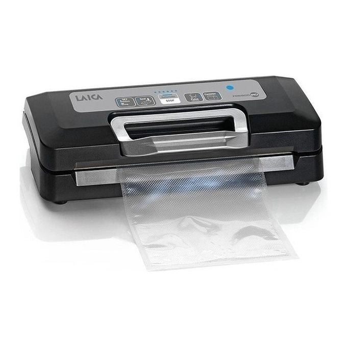 Laica VT3119 Macchina per Sottovuoto Automatica 110W 0.7 bar 12 l-min Sigillatura Standard e Strong colore Nero