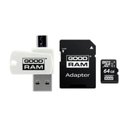 Goodram All in one M1A4-0640R12 scheda di memoria 64 GB MicroSDXC Classe 10 UHS-I + Il lettore di schede