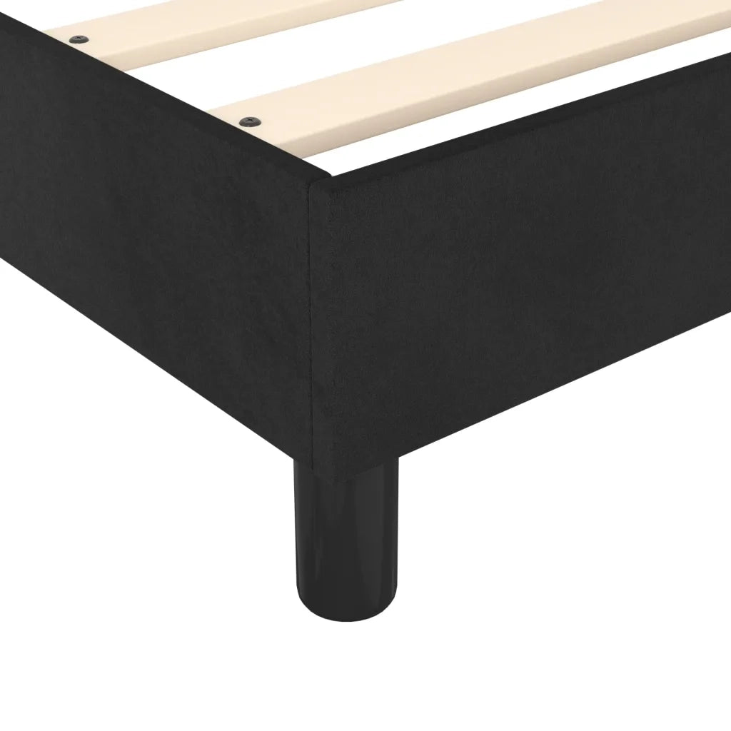 Giroletto a Molle Nero 180x200 cm in Velluto cod mxl 41261