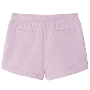 Pantaloncini per Bambini con Coulisse Lilla Misto 128 CFW8236629