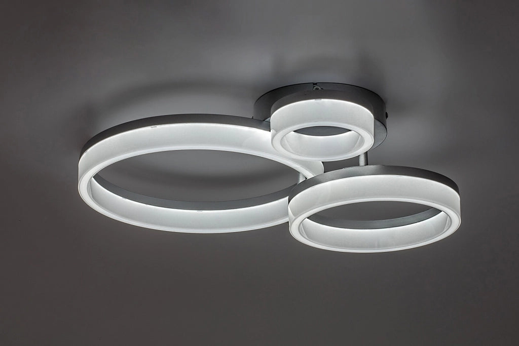 Plafoniera LED Rabalux Amilia cromata 24W CCT 2650lm