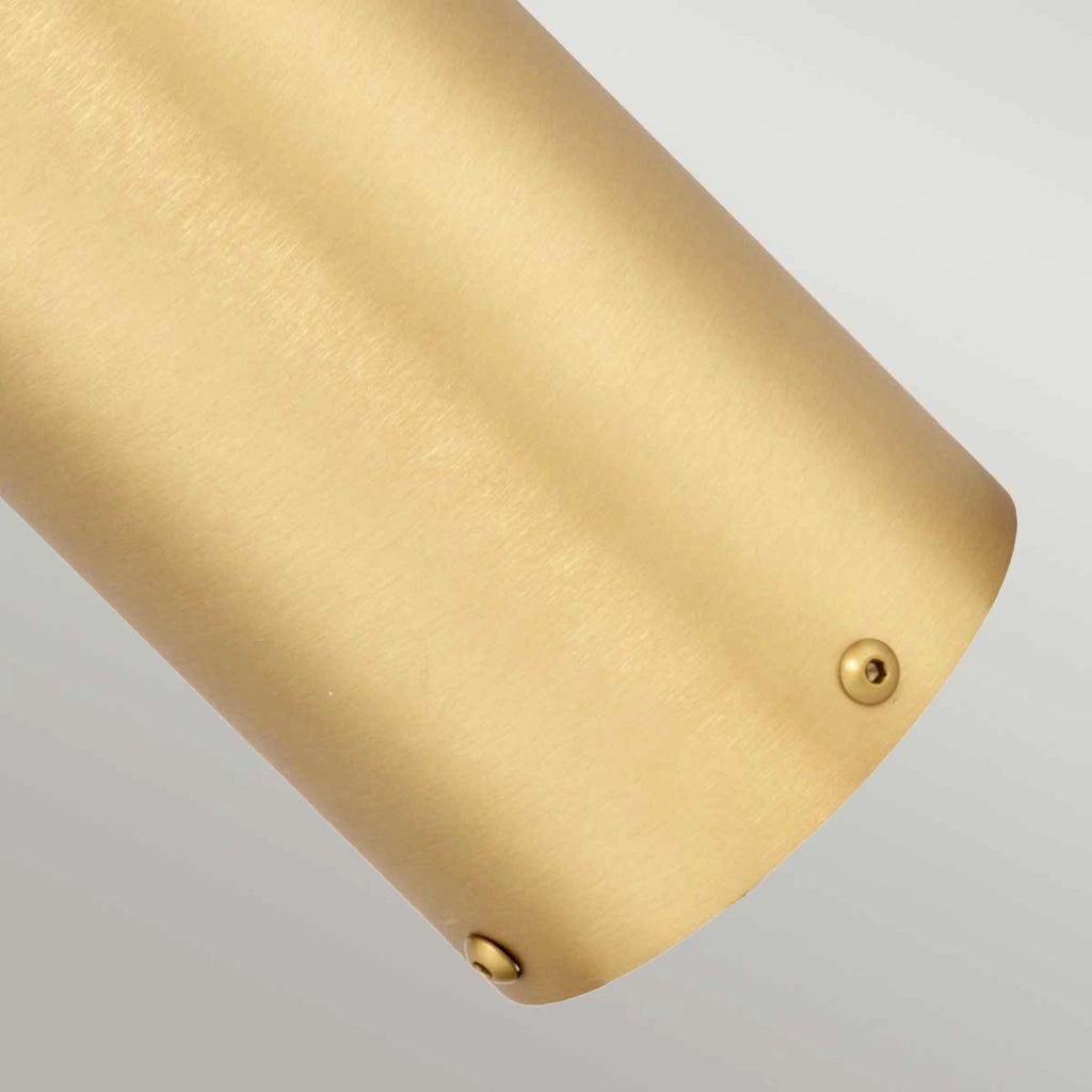 Paletto luce giardino ottone spazzolato E27 40W Elstead