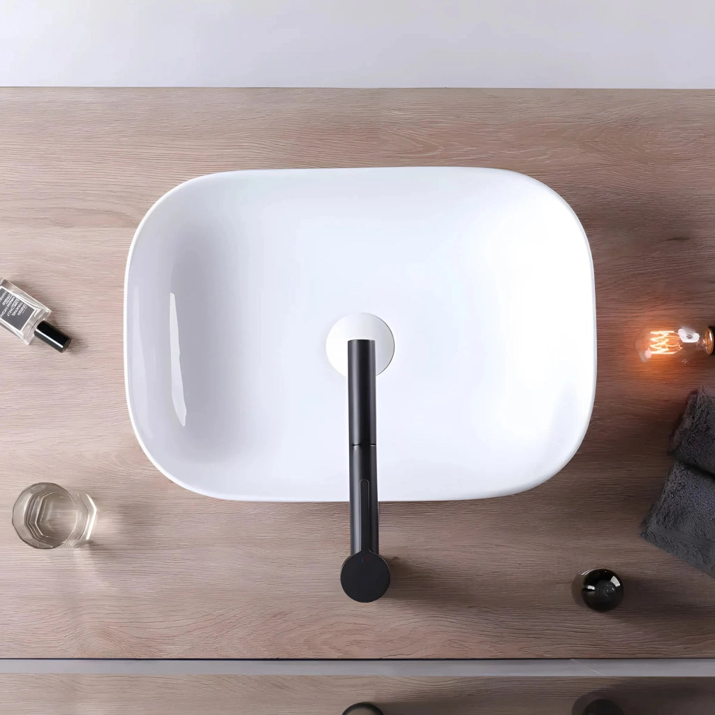 Lavabo Da Appoggio Rea Mona Slim