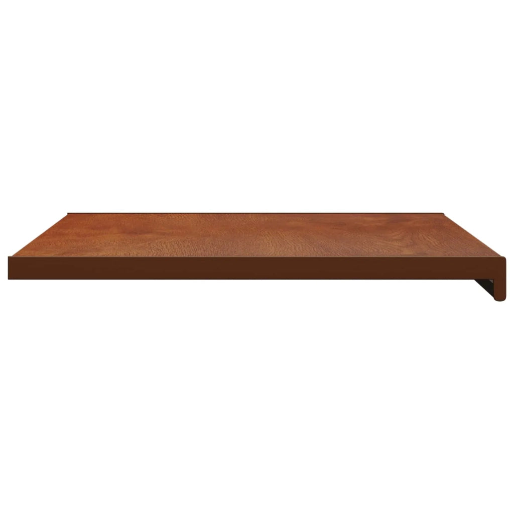 Soglia della Finestra Legno Marrone 80 x 50 x 4,5 cm PVC