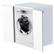 Coprilavatrice da Esterno 68,5x64x88 cm 2 Ante Bianco
