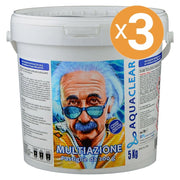 Pastiglie multiazione piscina 4 in 1 da 200 g blisterate AQUACLEAR Quantità confezione: 3 confezioni
