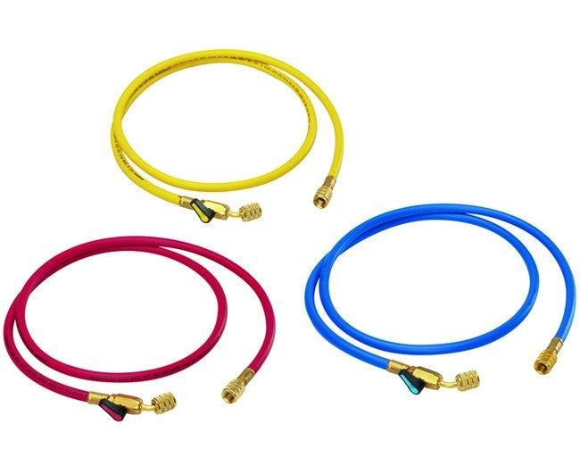 Tubo flessibile singolo r22-407  L= 1500 mm giallo  M.g.f.