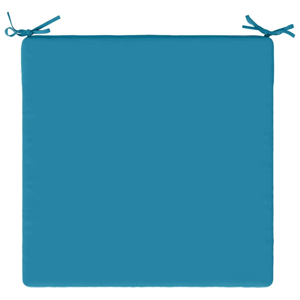 Cuscini per Sedia in 4 Pezzi SOEST 4 pz 100% Poliestere Azzurro 944976