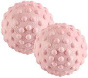 Palline di massaggio per punti di attivazione - 2 pezzi - Palline per massaggio dei piedi - Massaggiatore per yoga - Materiale TPE duraturo - Amichevole con la pelle e senza odore - Bastone per massaggio