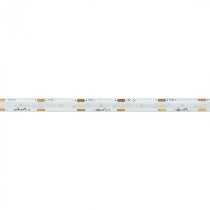 Striscia LED COB 480 9W/m verde 12V IP65 5m dimmerabile