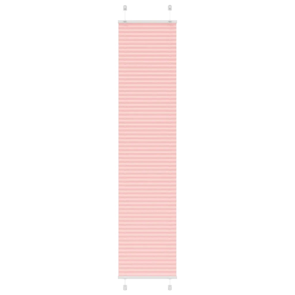 Tenda Plissettata Rosa 45x200 cm Larghezza Tessuto 44,4 cm