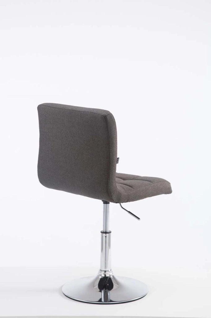 Sedia lounge Palma v2 in tessuto grigio scuro