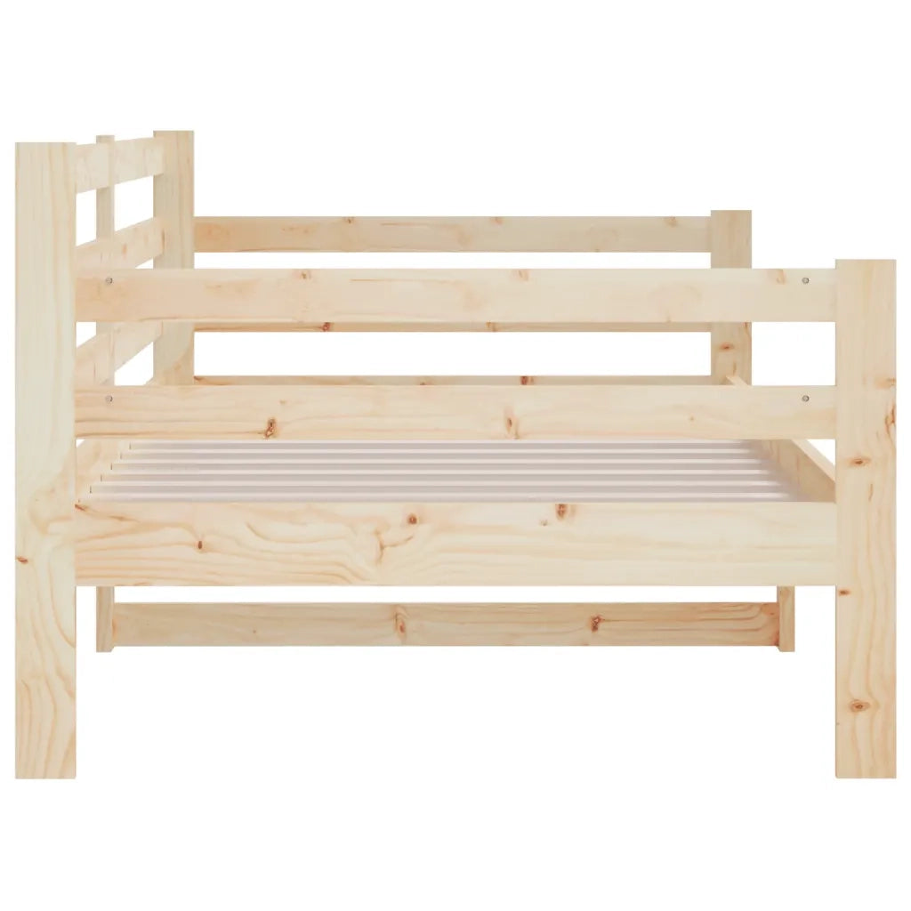 Dormeuse senza Materasso 80x200 cm in Legno Massello di Pino 814679