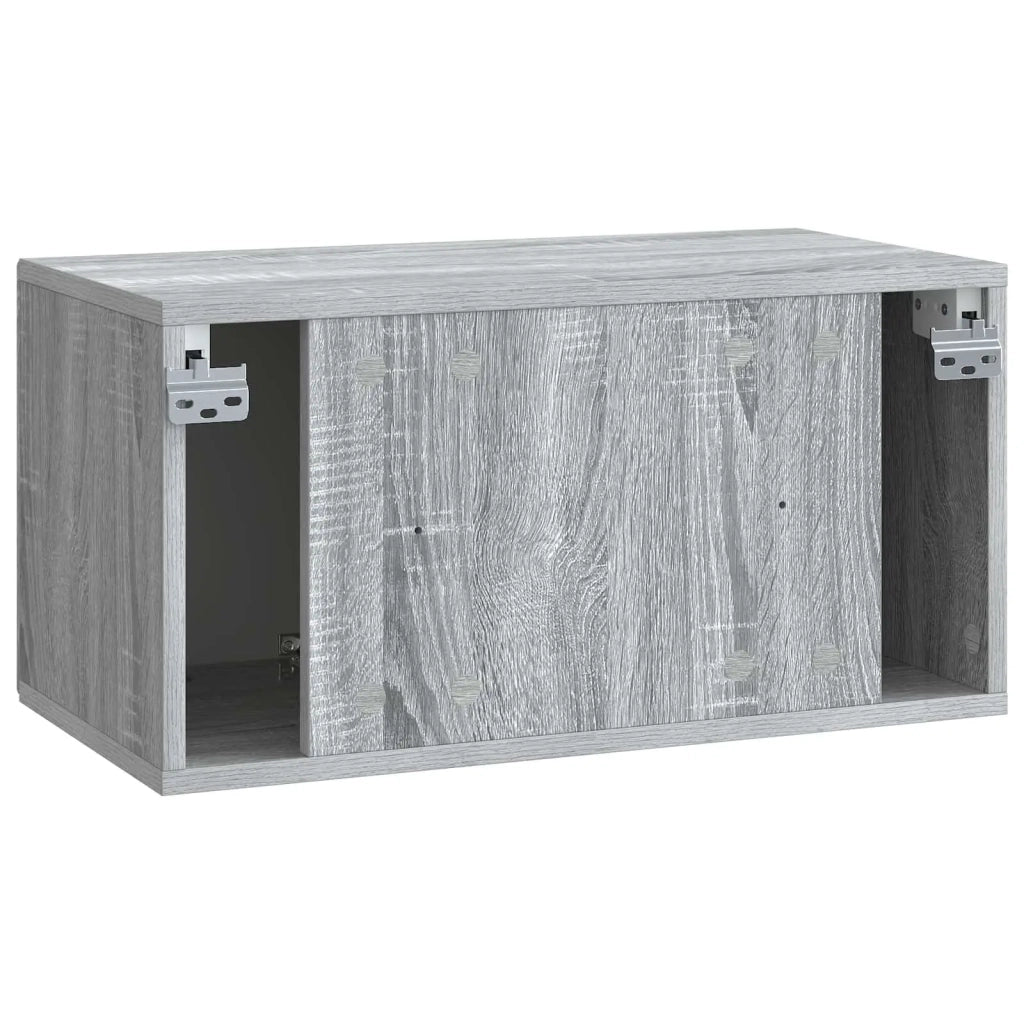 Mobile Porta TV da Muro Grigio Sonoma 59,5 x 31 x 30 cm