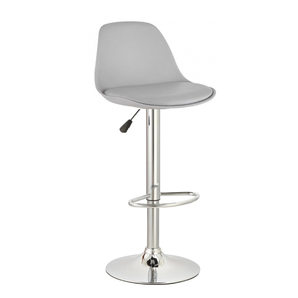 Sgabello da bar JERRY (grigio)