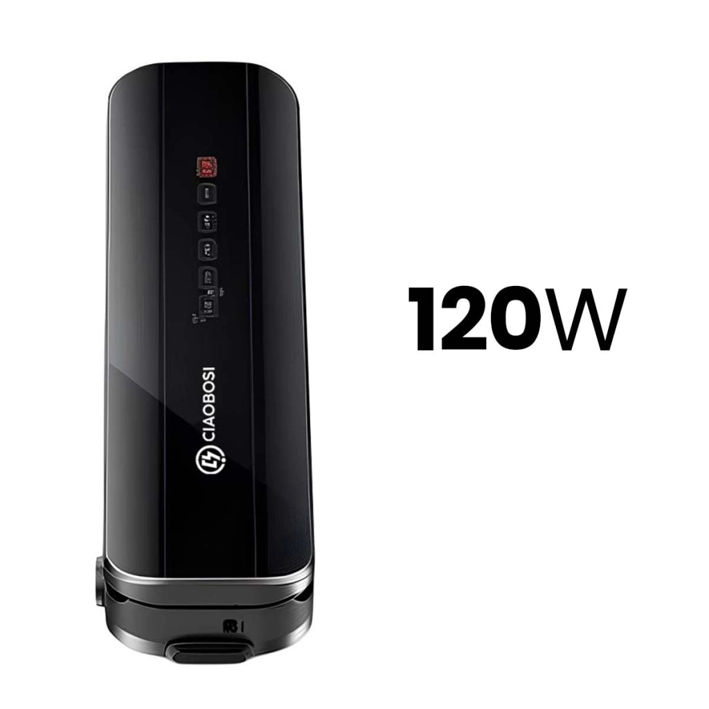 Macchina automatica per sottovuoto per alimenti da 120W Nero Avizar