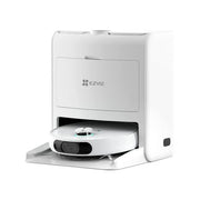 Ezviz rs2 aspirapolvere lavapavimenti robot con base di lavaggio automatica e telecamera di sicurezza, connesso con app - EZRS2
