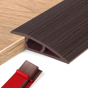 Profilo di transizione in PVC autoadesivo, profilo di transizione per regolazione di altezza, profilo di transizione per pavimenti in parquet, laminati, listelli.