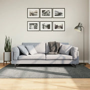 Tappeto Shaggy PAMPLONA a Pelo Lungo Moderno Verde 140x200 cm 375301