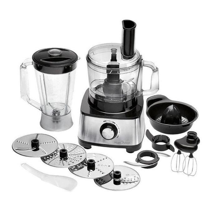 ProfiCook PC-KM 1063 robot da cucina 1200 W 1,2 L Nero, Acciaio inossidabile