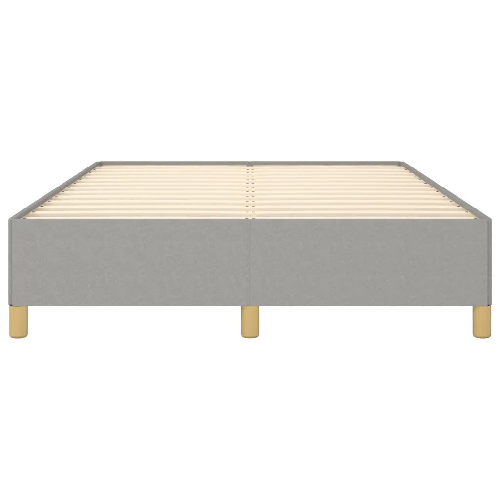 Giroletto senza Materasso Grigio Chiaro 140x200 cm Tessuto