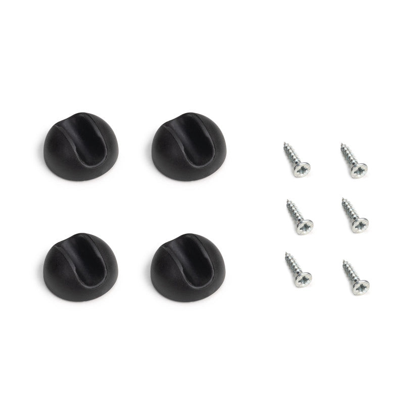 Lotto di 4 gambe Hairpin a 3 aste per tavolo, altezza 710mm, Acciaio, Verniciato bianco