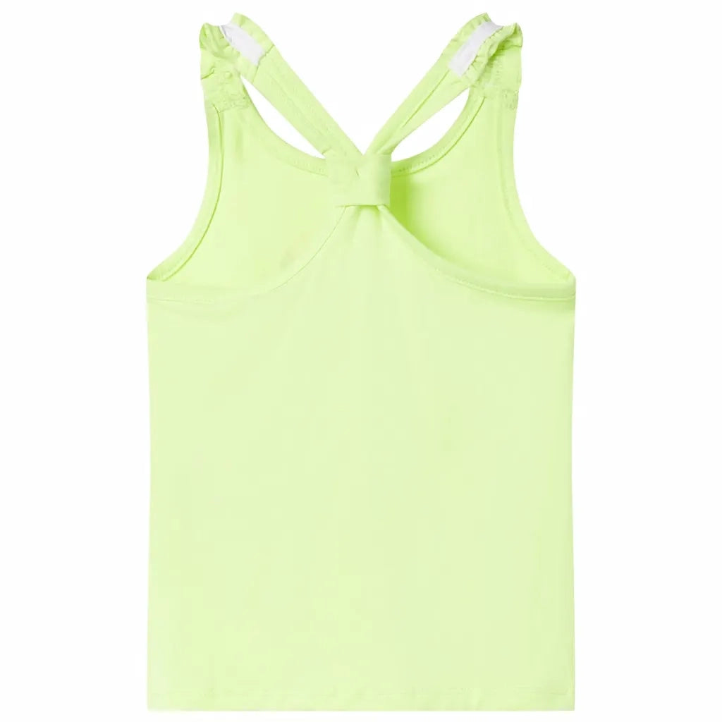 Canotta da Bambina Giallo Neon 116cod mxl 85776