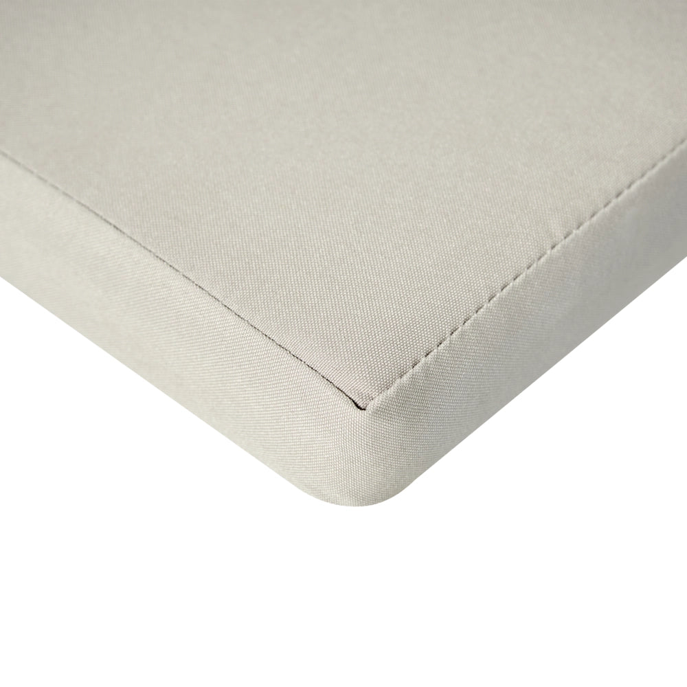 Cuscino Imbottito per Lettino Prendisole Tessuto tortora per esterni dal design moderno