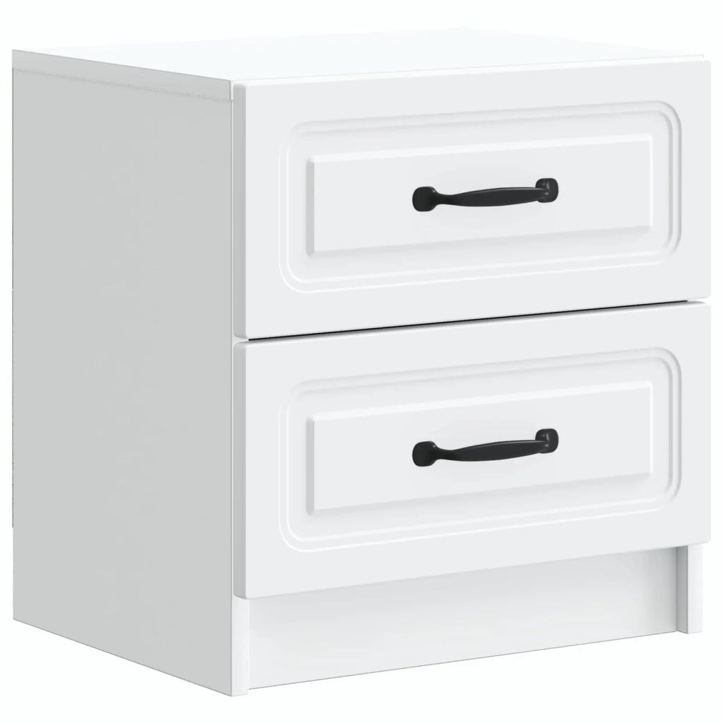 Armadio da Notte con cassetto Bianco 43 x 34,5 x 44,5 cm 895675