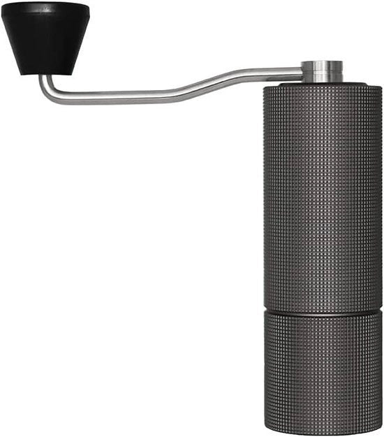 Macchina per caffè Manuale C2 - Capacità 25g - Espresso e Francese - Acciaio Inox conica con pistone