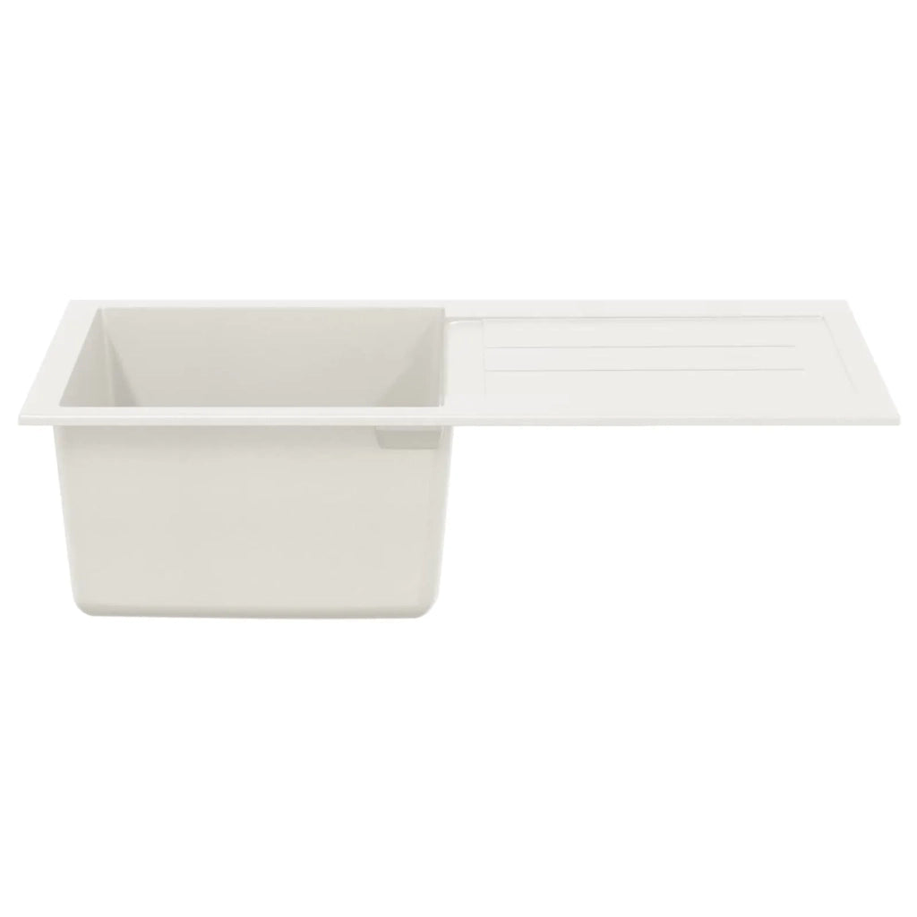 Lavello Bianco 780 x 500 mm 80% Quarzo e 20% Resina CFW2374179