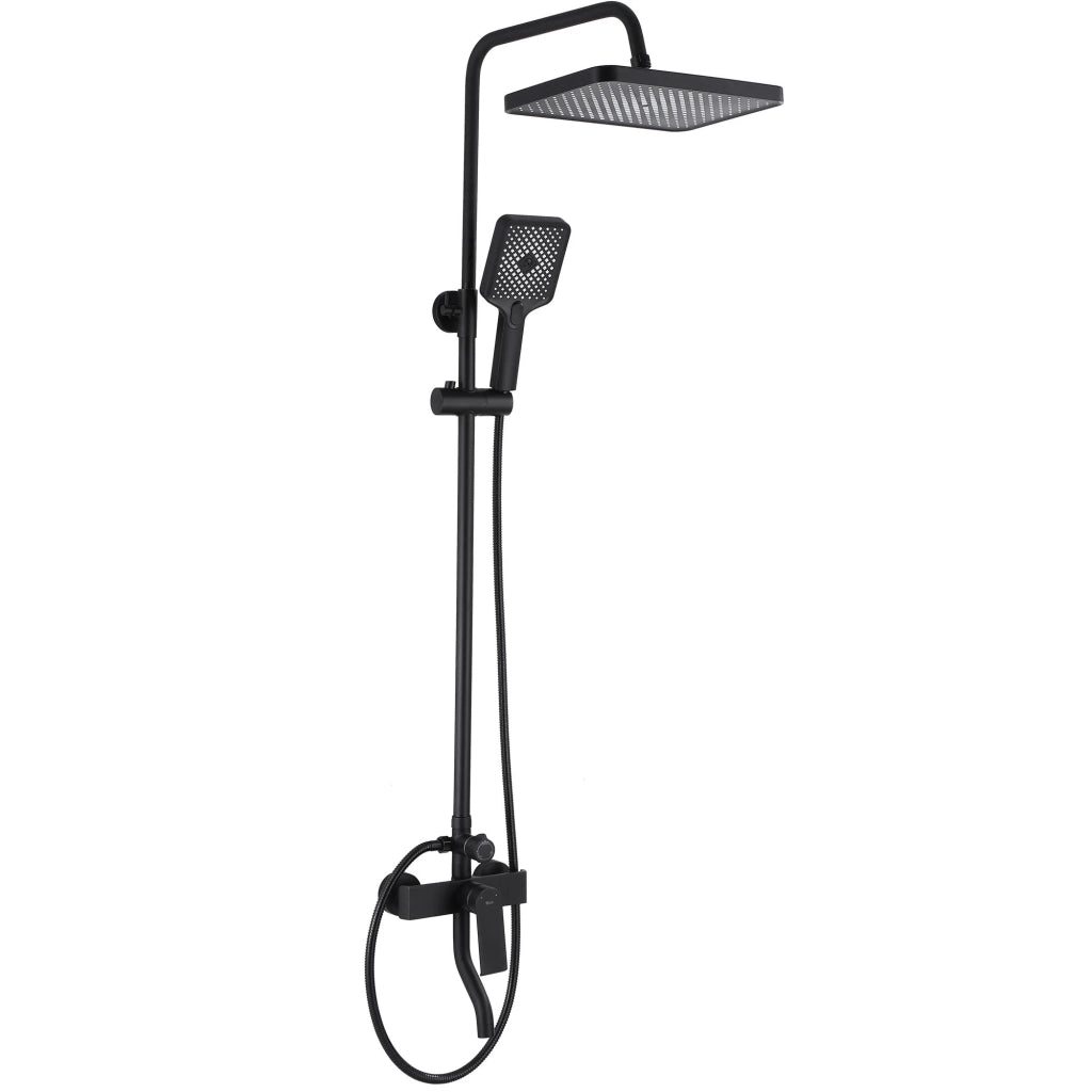 Set Doccia Da Incasso Rea Hass Black