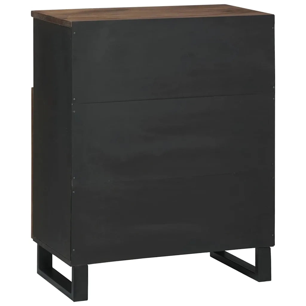 Credenza | Madia | Buffet da pranzo | Armadio da pranzo Marrone 60 x 33 x 75 cm legno massello di mango