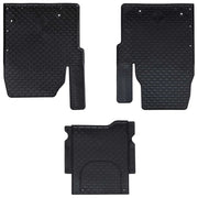 Tappetino per Auto 3 pcs Nero adatto per TRANSIT CUSTOM 2023-