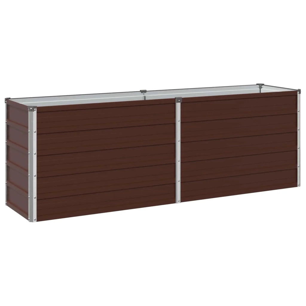 Letto rialzato da giardino Marrone 160 x 40 x 55 cm 8006245