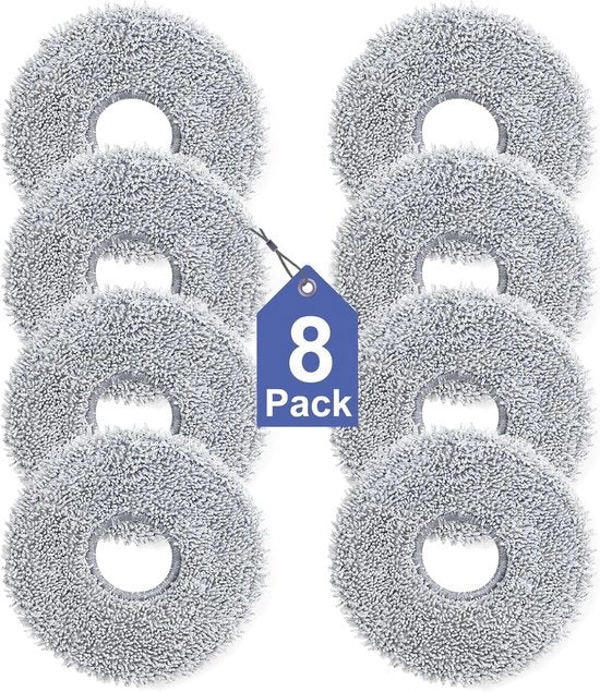 8 pezzi di pad di aspirazione idonei per Dreame L10s Pro Ultra, L10s Pro Ultra Heat, L10s Ultra Gen 2 con setole spesse - Componente aspirapolvere - Pad di aspirazione