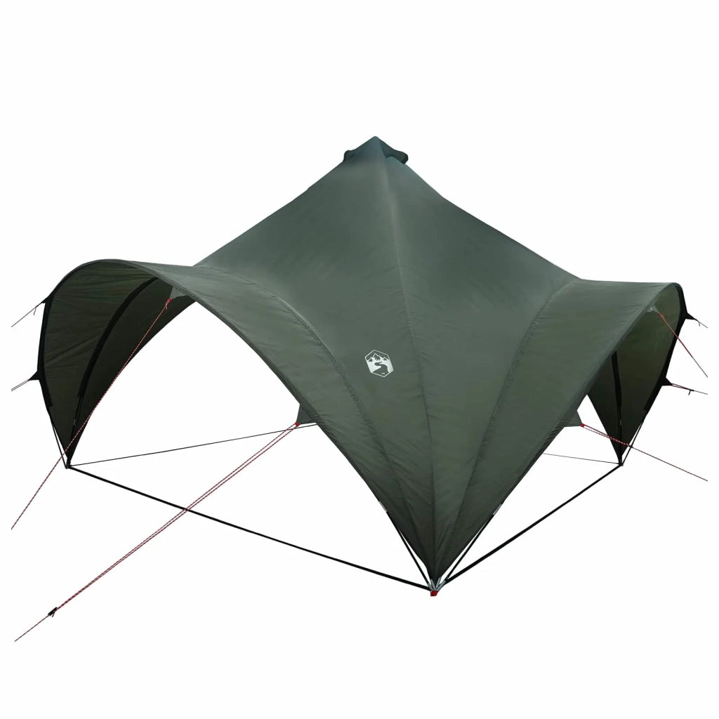 Tenda Party con tetto Verde militare 400 x 400 x 320 cm 42028618